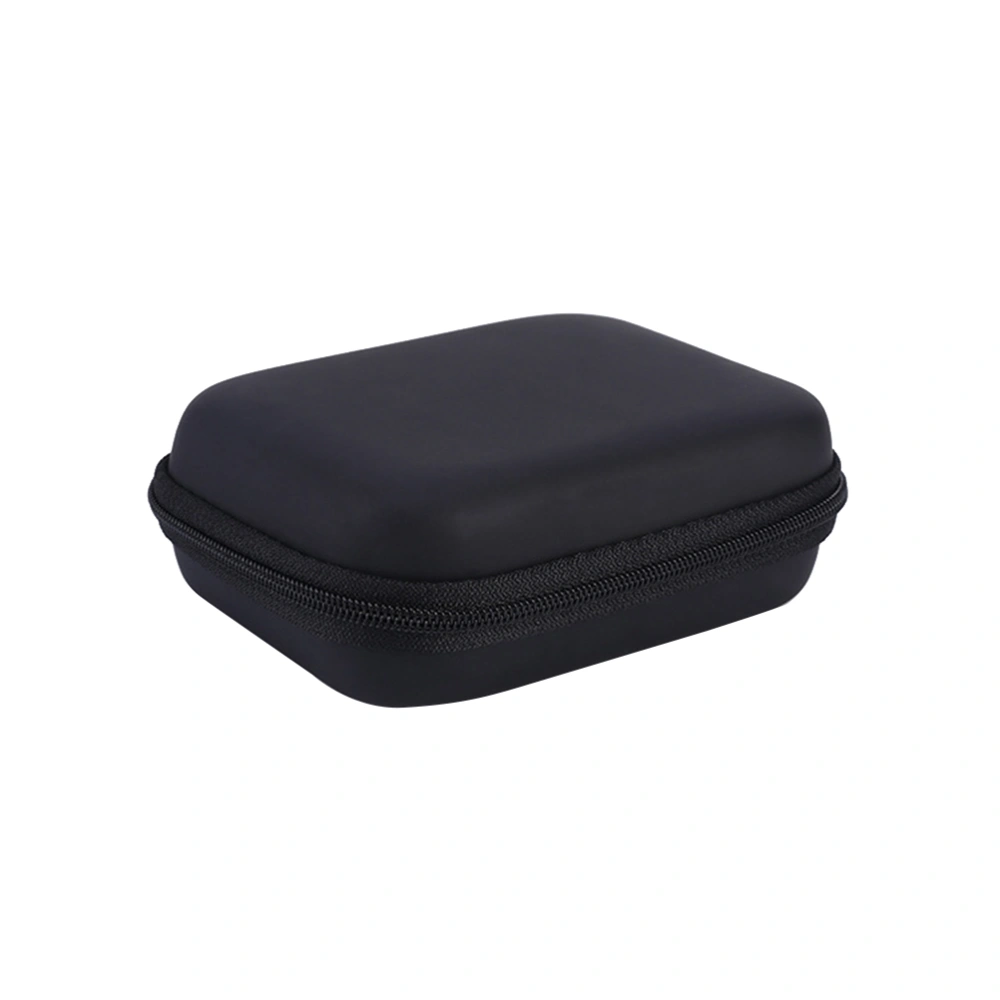 Mini EVA Headphones Storage Box Case Portable Travel Carrying Case Earphones Earbuds Headset USB Cable Pouch - Size 11 X 7 X 3.5CM