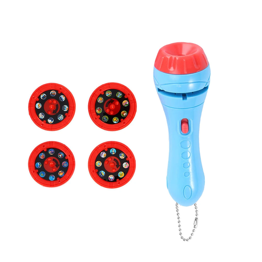 1 Pc Kids Flashlight Projector Lamp Toy Early Education Toy Sleep Story Toy