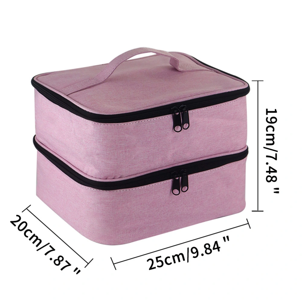 Portable Makeup Bag Large Capacity Cosmetic Bag Multipurpose Storage Bag