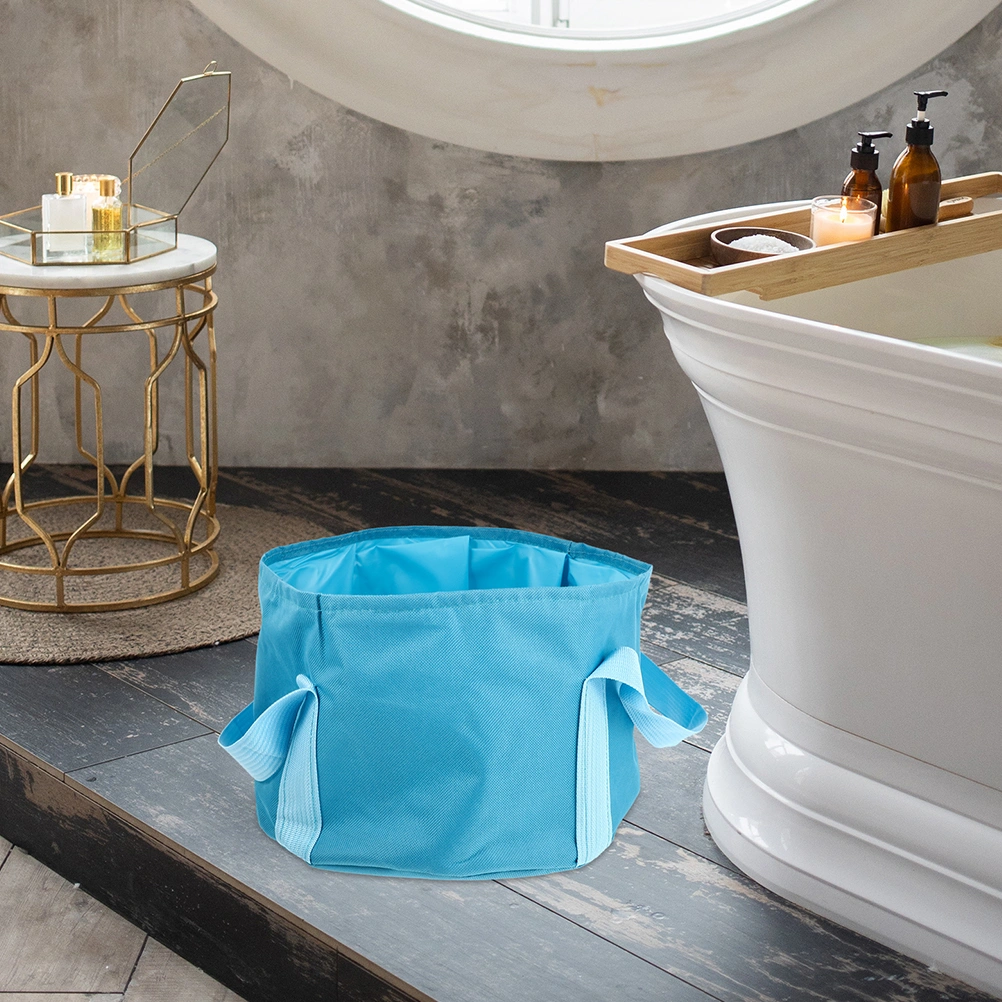 Portable Outdoor Travel Folding Foot Bath Basin Foldable Foot Soaking Basin