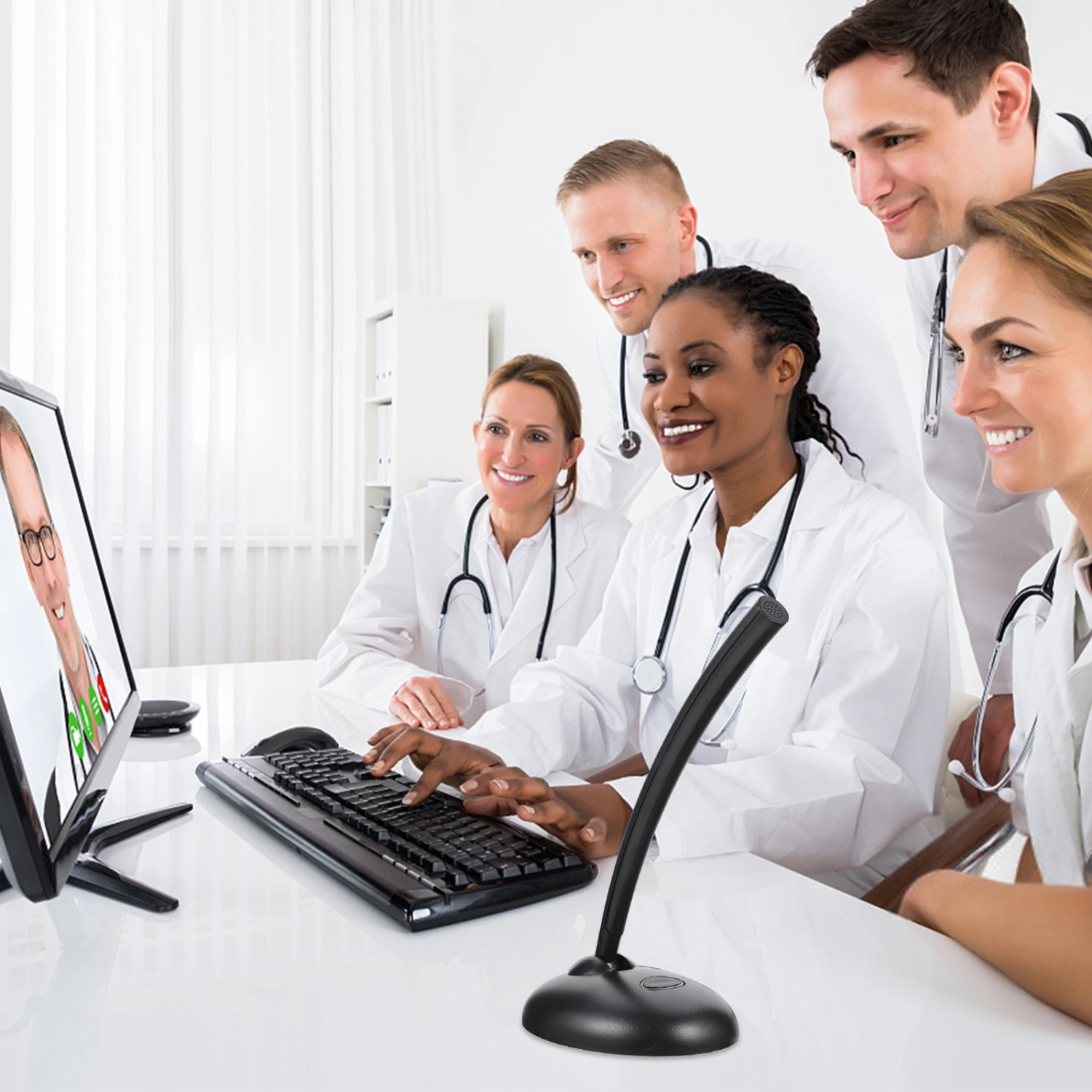 Computer USB Microphone Game Chatting Microphone Conference Microphone