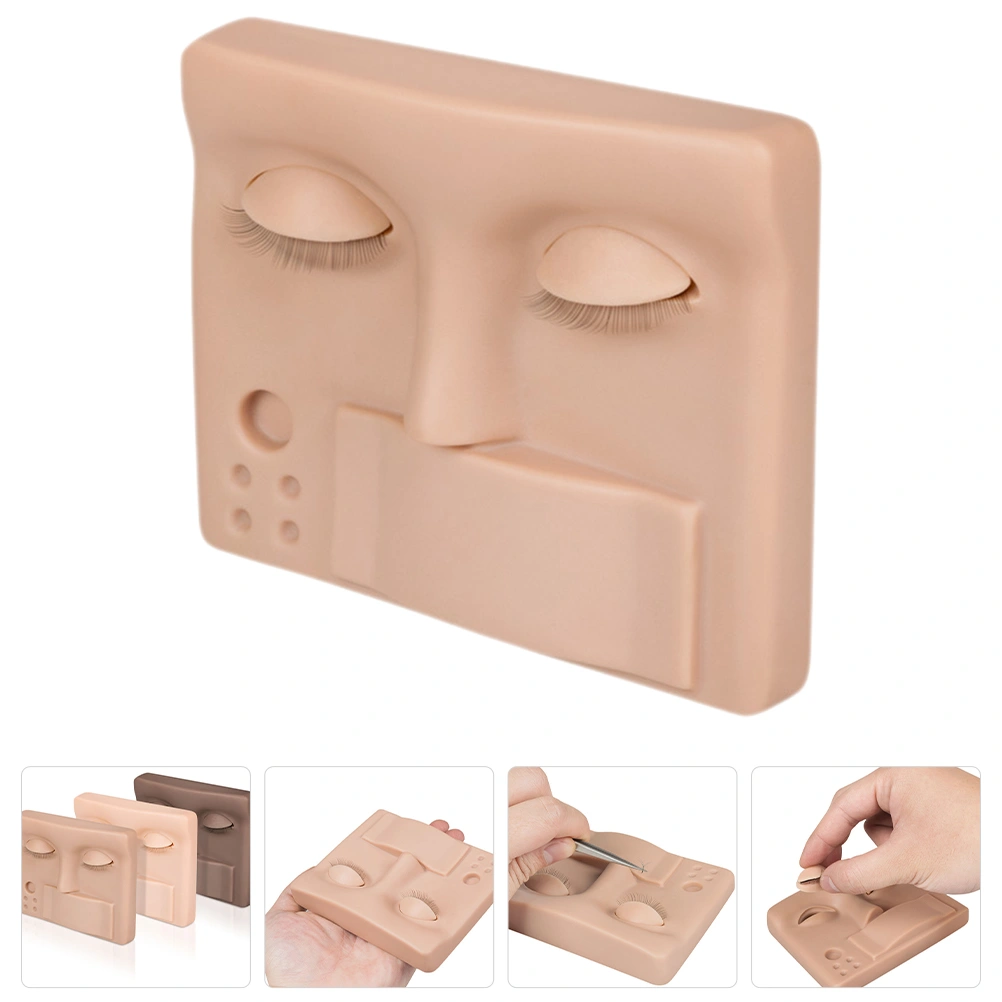 Lash Head Mannequin Removable Realistic Eyelids Mannequin Eyelids for Lashes