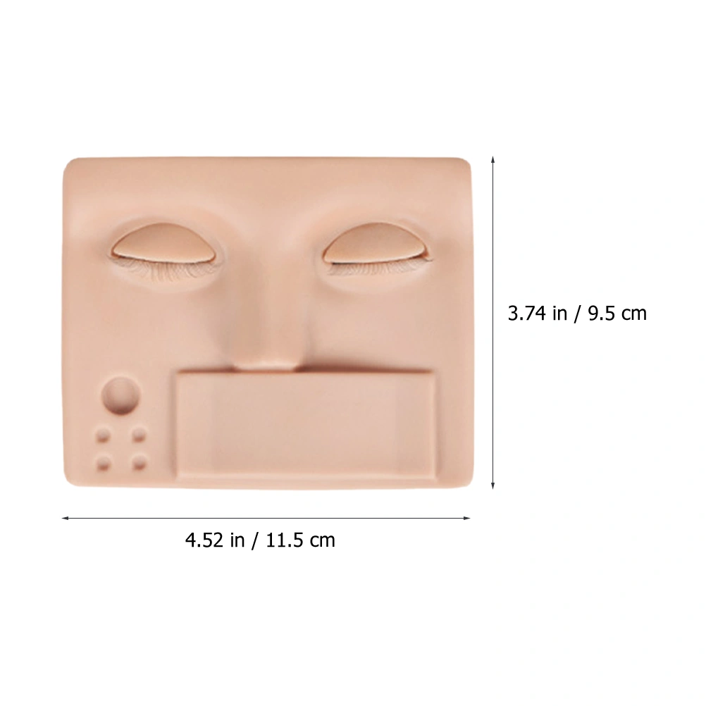 Lash Head Mannequin Removable Realistic Eyelids Mannequin Eyelids for Lashes