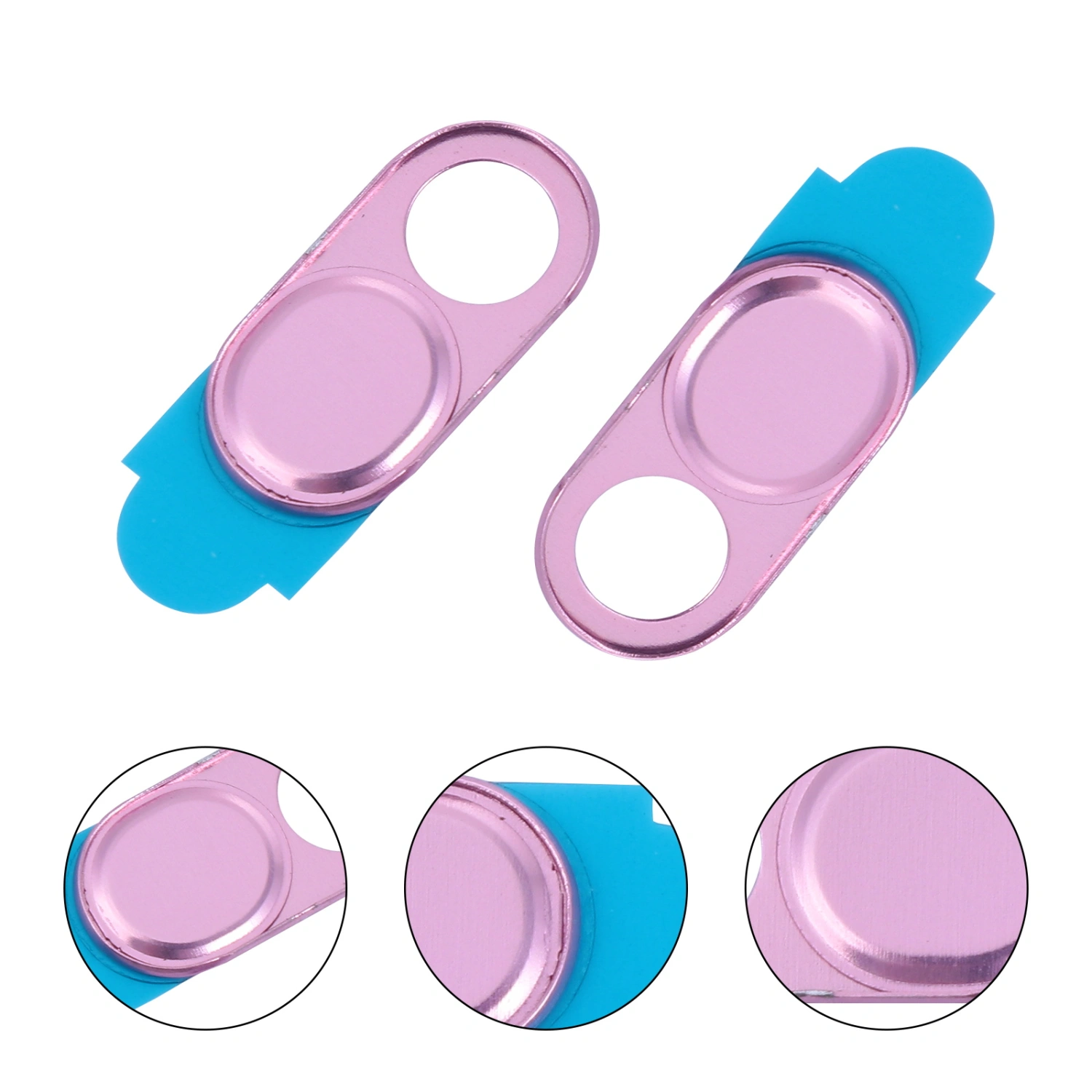 2PCS Webcam Cover Slide Aluminum Alloy Privacy Protection Camera Cover Slider