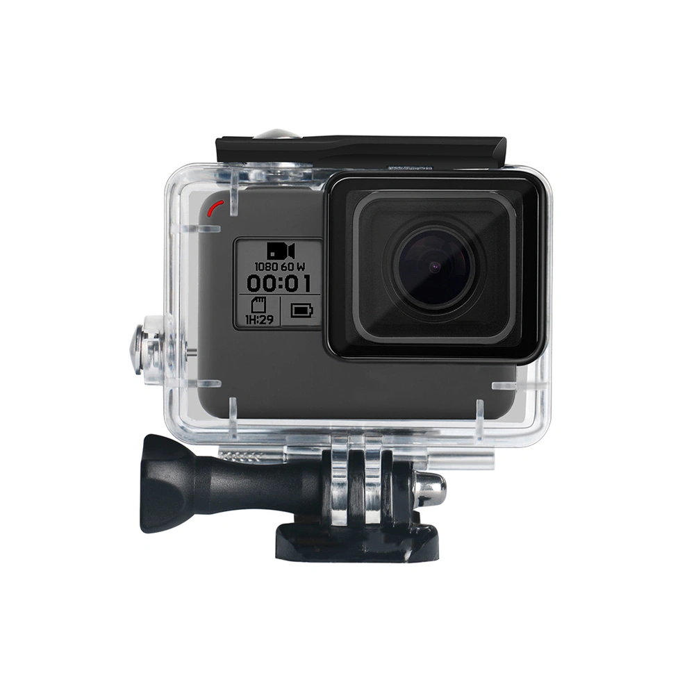 Waterproof Camera Case Underwater Camera Protective Housing Case Camera Shell Compatible for GoPro HERO7 (Black)