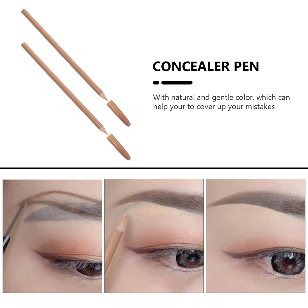 4pcs Durable Wonder Concealer Pencil Outline Concealer Stick Highlighter Set