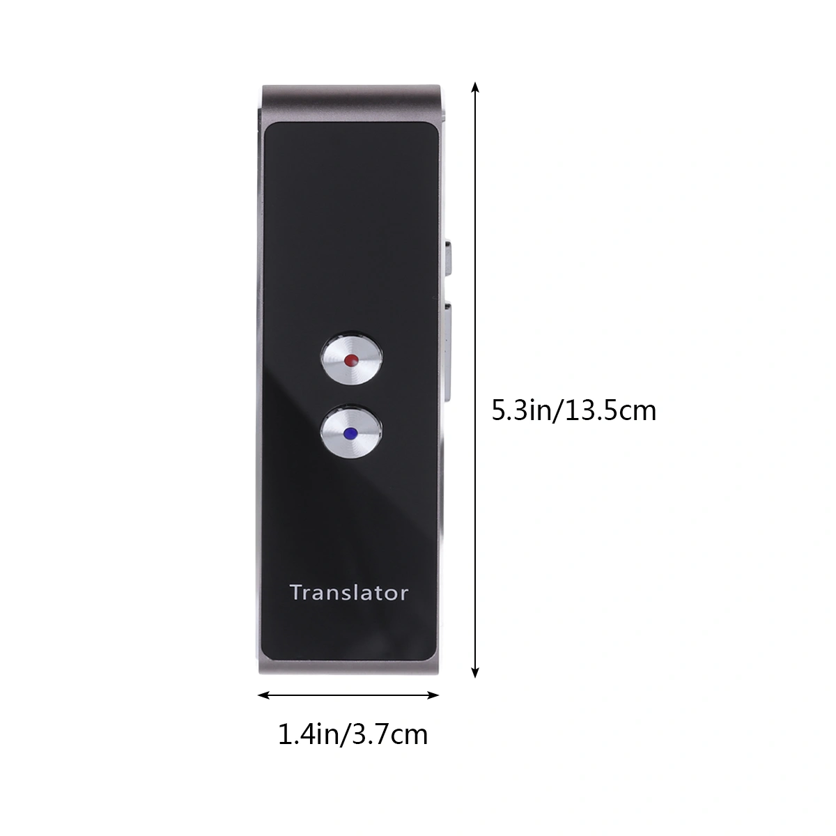 Portable Smart Voice Translator Two-Way Real Time Multi-Language Translation Photo Translator for Learning Travelling Business (Brown)