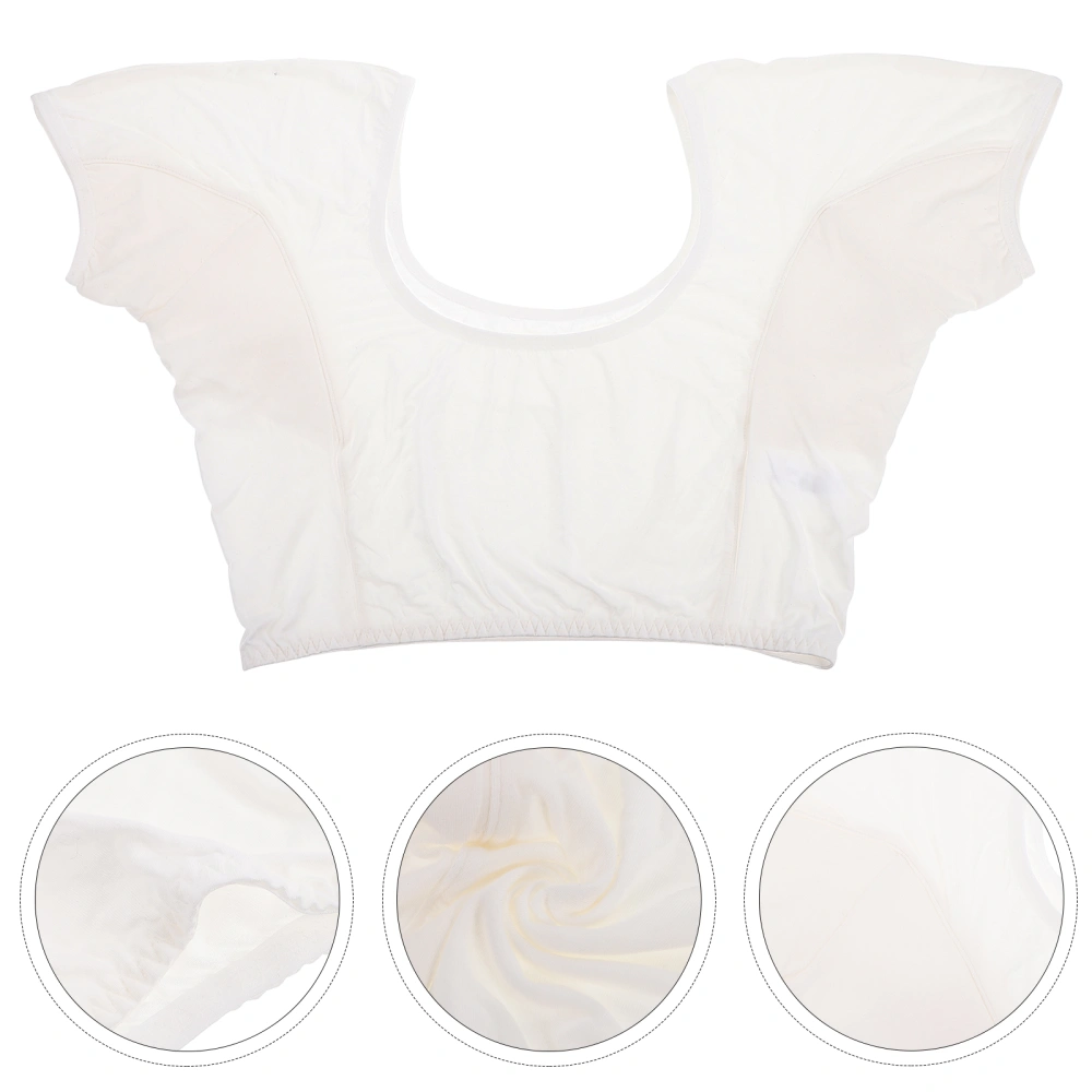 1Pc Underarm Sweat Pads Vest Cotton Underwear Vest Armpit Sweat Guard Gift