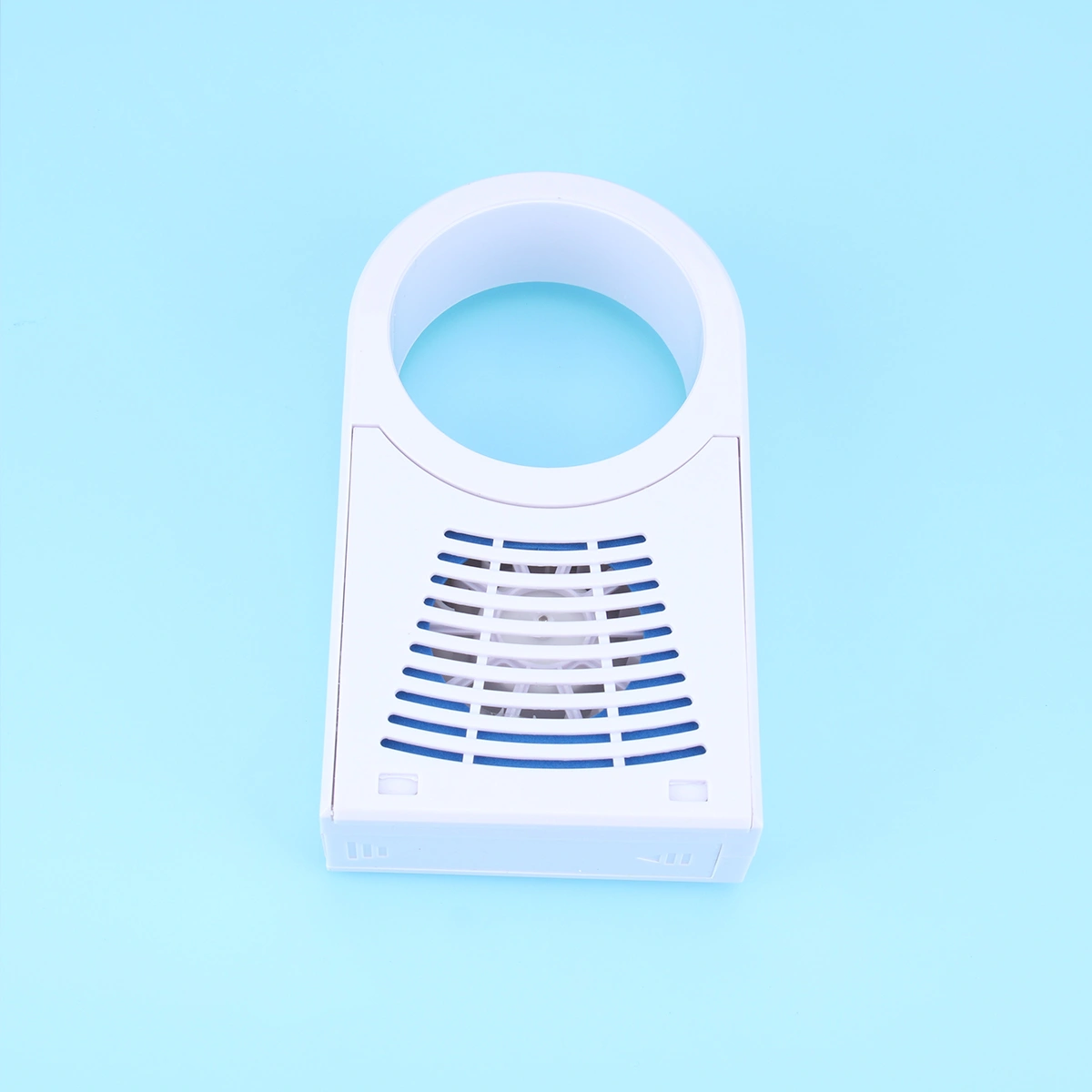 Summer Portable Handheld Mini Air Conditioner Electric Bladeless Fan No Leaf Air Cooling Fan USB or Battery Condition (Green)