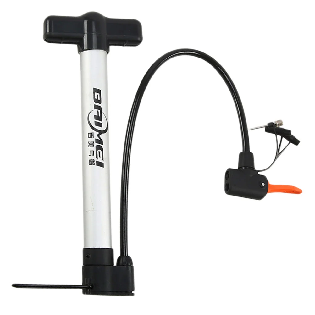 Aluminum Alloy Inflator High Pressure Pump Portable Air Pump Durable Inflator for Car Basketball Tire (Light Type 300)