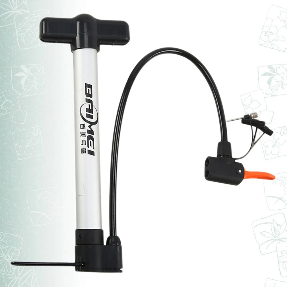 Aluminum Alloy Inflator High Pressure Pump Portable Air Pump Durable Inflator for Car Basketball Tire (Light Type 300)