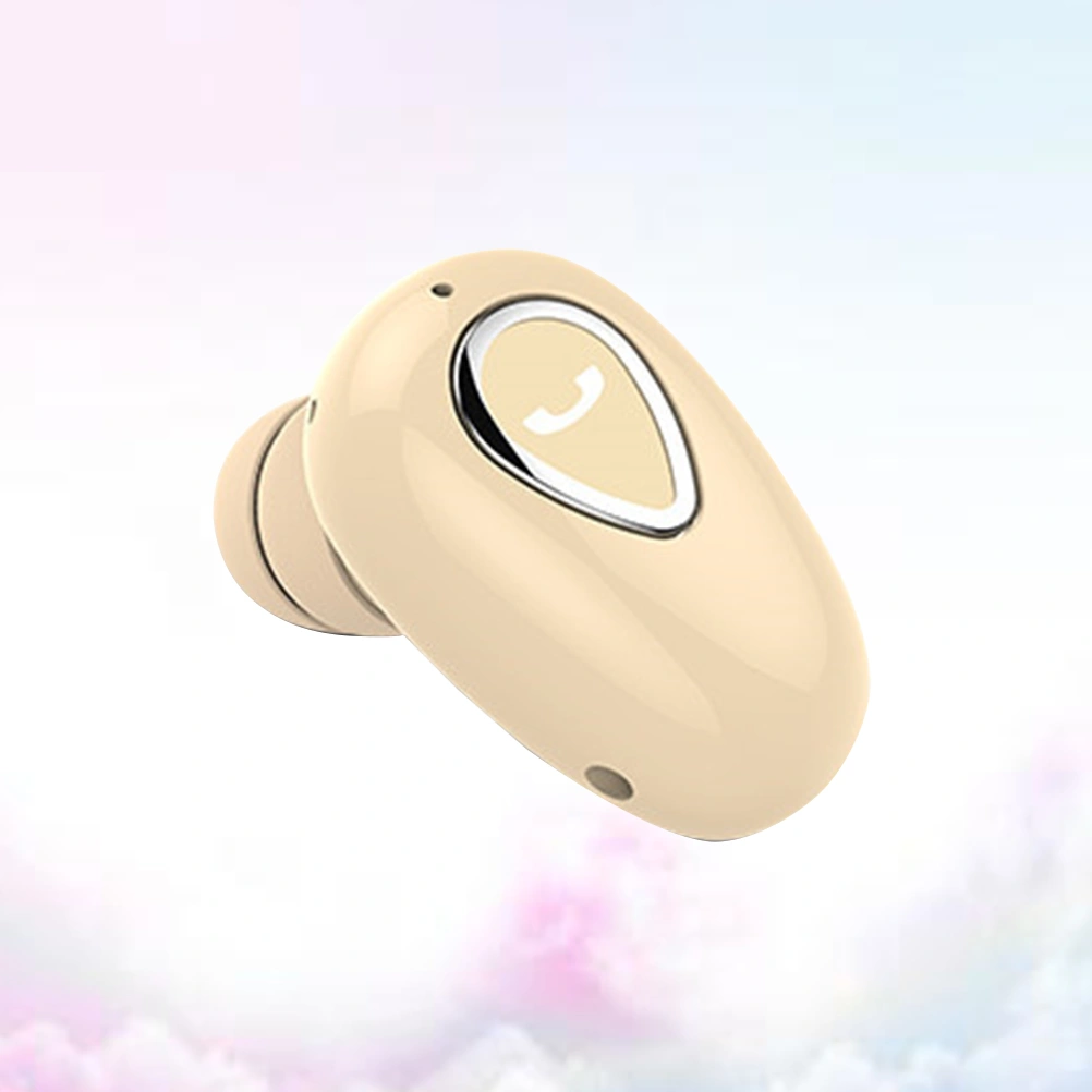 WirelessMini Invisible In-Ear Sports Headphones Headset for Daily Sports (Skin-color)