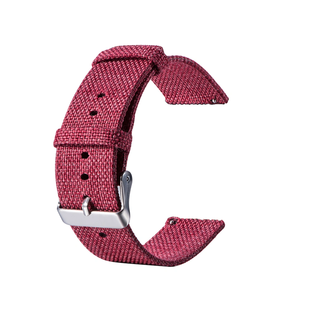 Exquisite Bracelet Replace Watch Strap Watch Band Delicate Watch Strap Compatible for Vivoactive3 Vivomove Hr (Red)