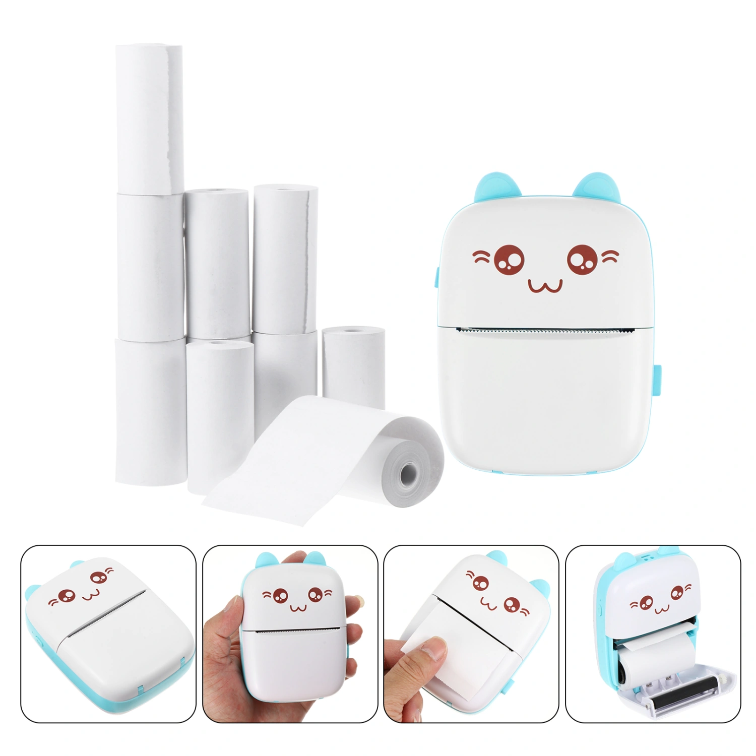 Label Maker Wireless Label Printer Office Home Thermal Printer for Phone Tablet