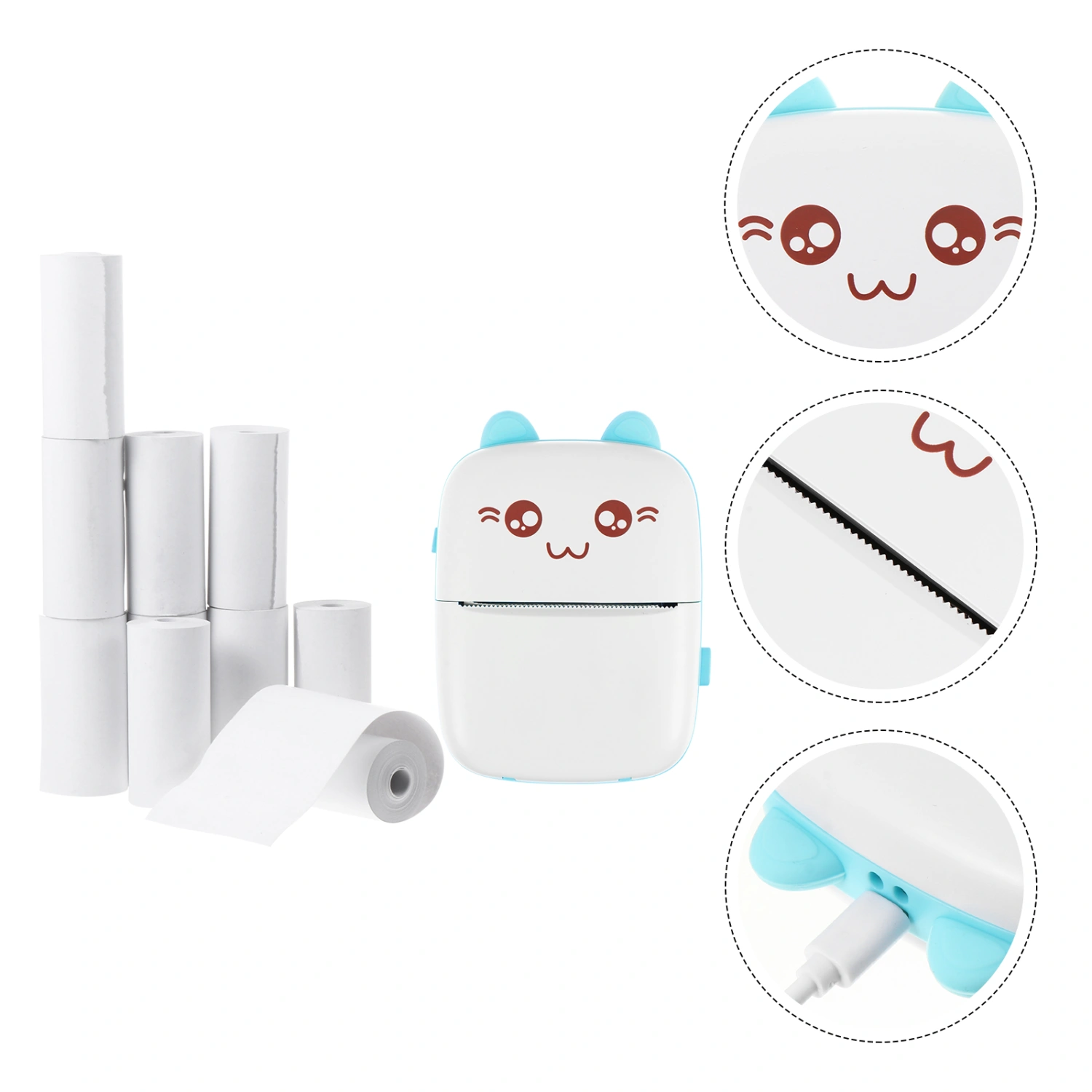 Label Maker Wireless Label Printer Office Home Thermal Printer for Phone Tablet