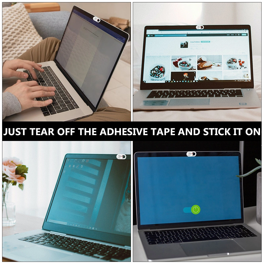 3pcs Webcam Cover Slider Web Camera Cover Slide Blocker for Privacy Protection