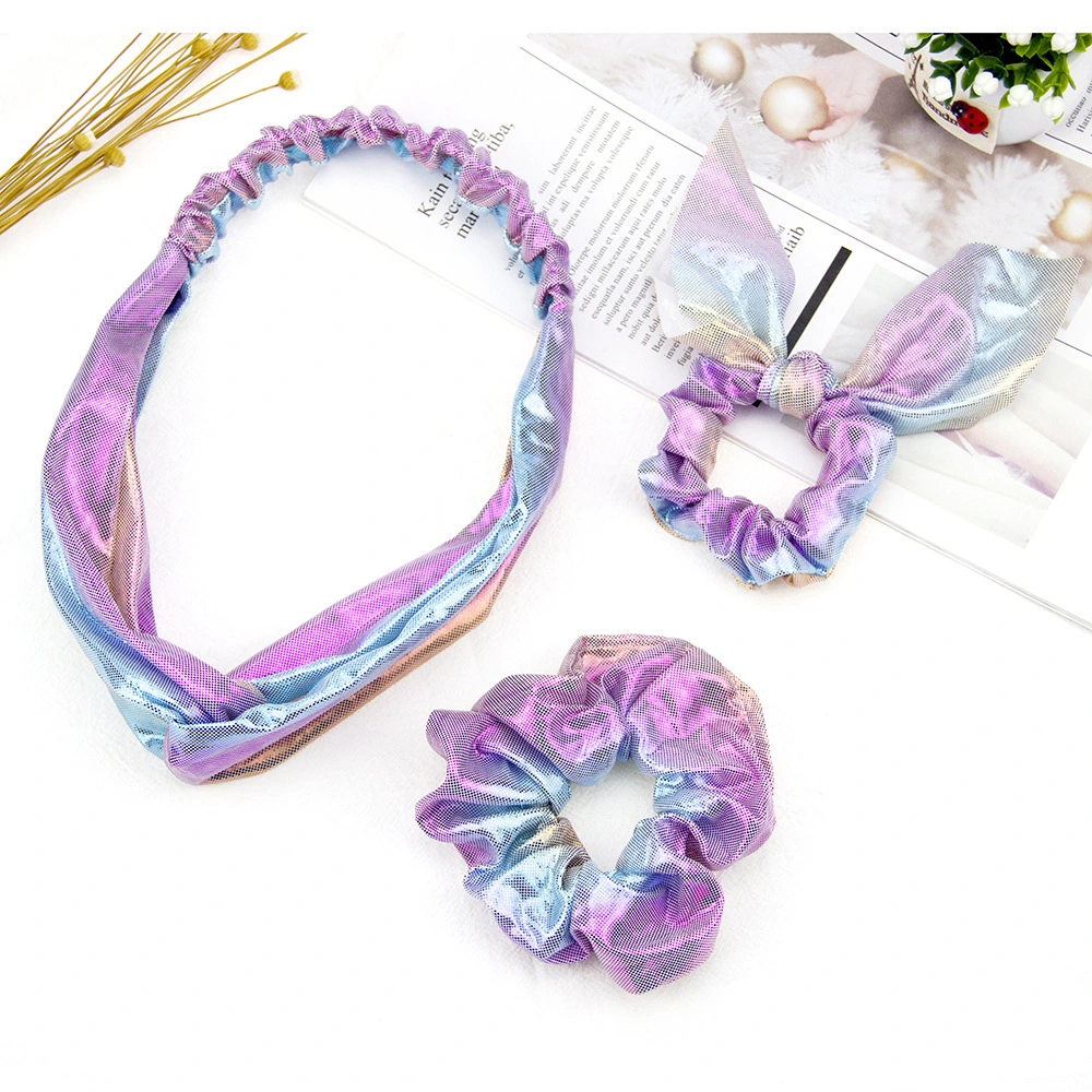 2 Sets Cloth Headbands Hair Ties Elastic Hairband Fashion Hair Accessories for Woman