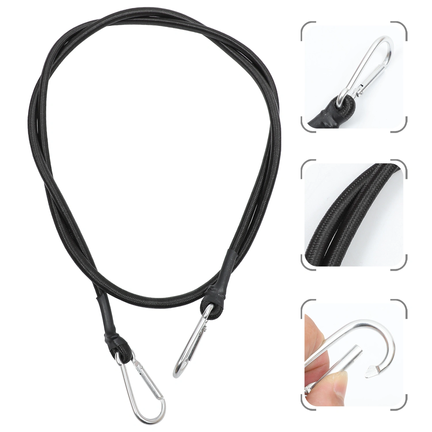 6pcs Professional Tensioner Rope Elastic Luggage Binding Belt for Bike Motorcycle