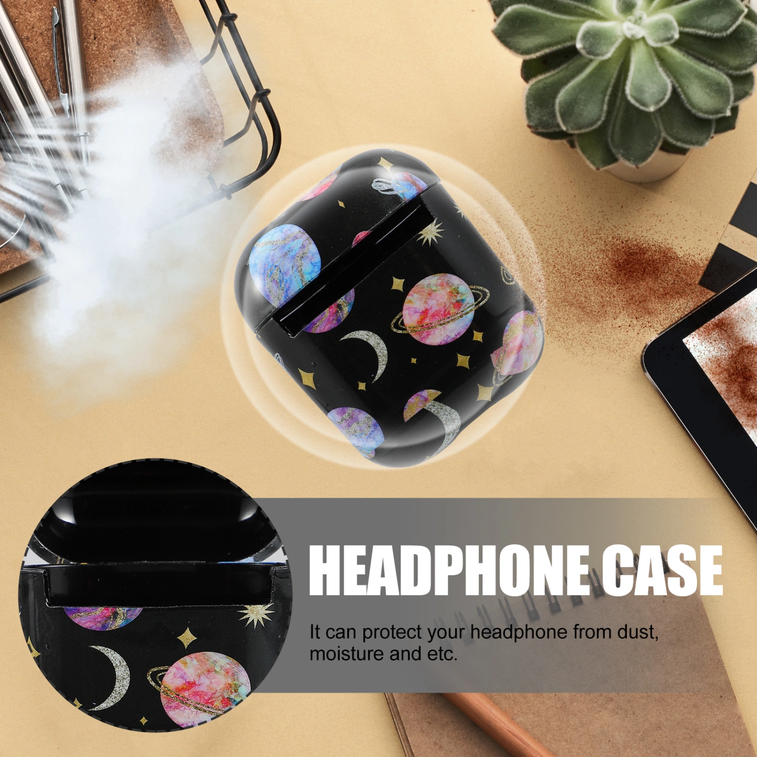 Lovely Planet Earphone Case Cover Wireless Earphone Cover Protector Cover Case