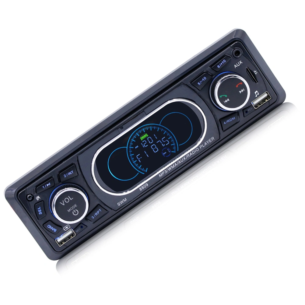 AutomobileMulti-functional Car MP3 Player FM Radio USB AUX TF Car Player (Black)