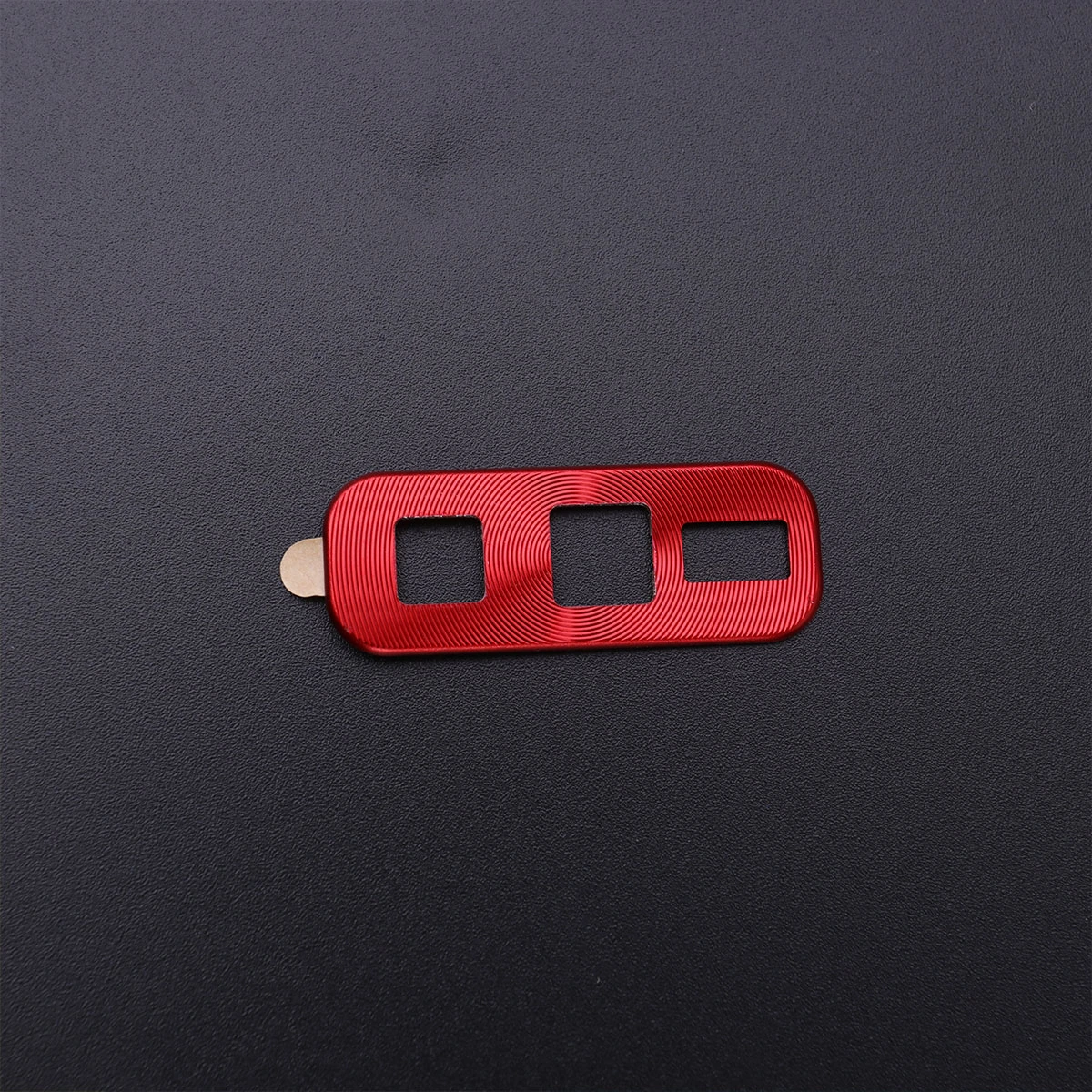 4pcs Metal Anti-Scratch Camera Lens Protector Rear Camera Lens Protectors Compatible for Galaxy S10 E (Red)