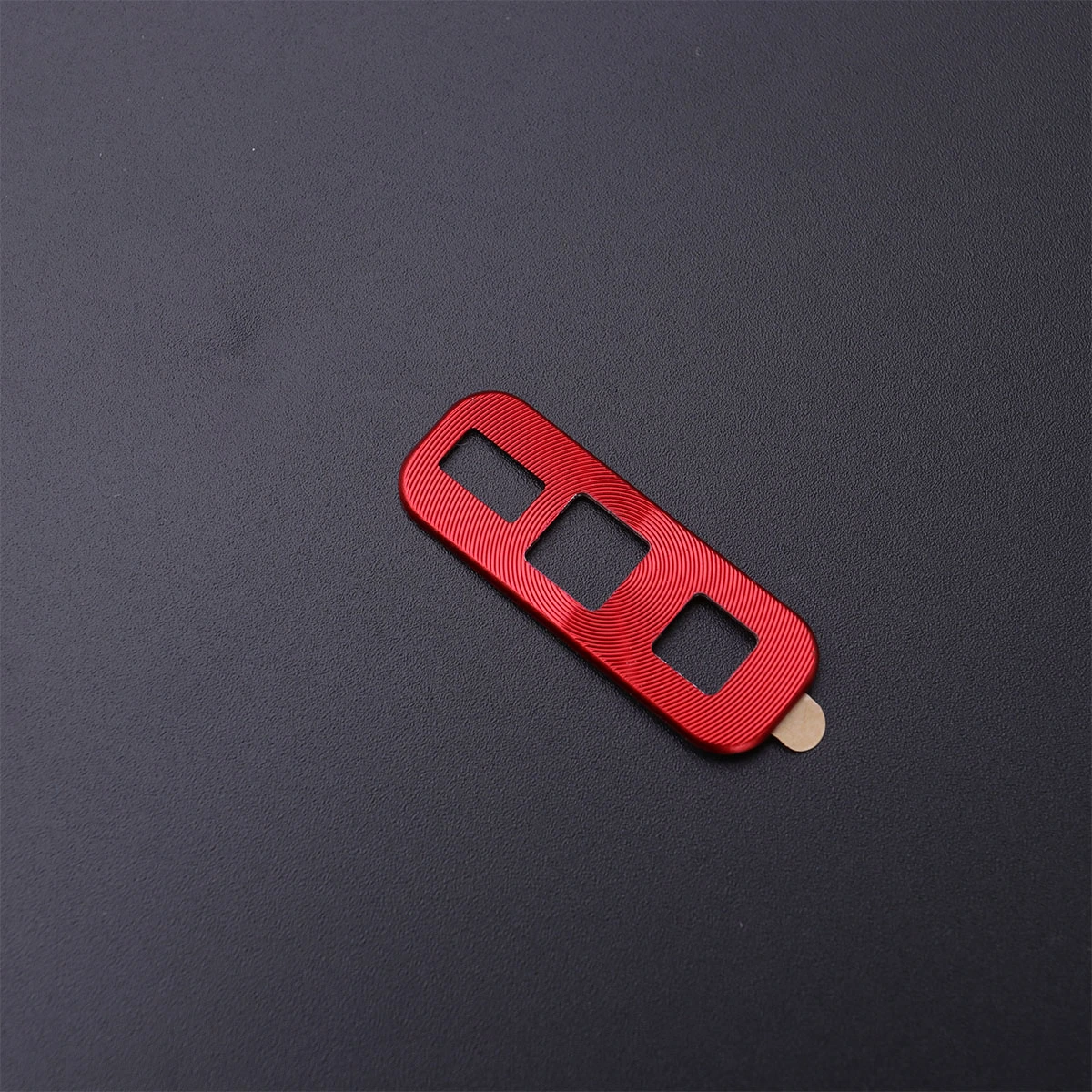 4pcs Metal Anti-Scratch Camera Lens Protector Rear Camera Lens Protectors Compatible for Galaxy S10 E (Red)