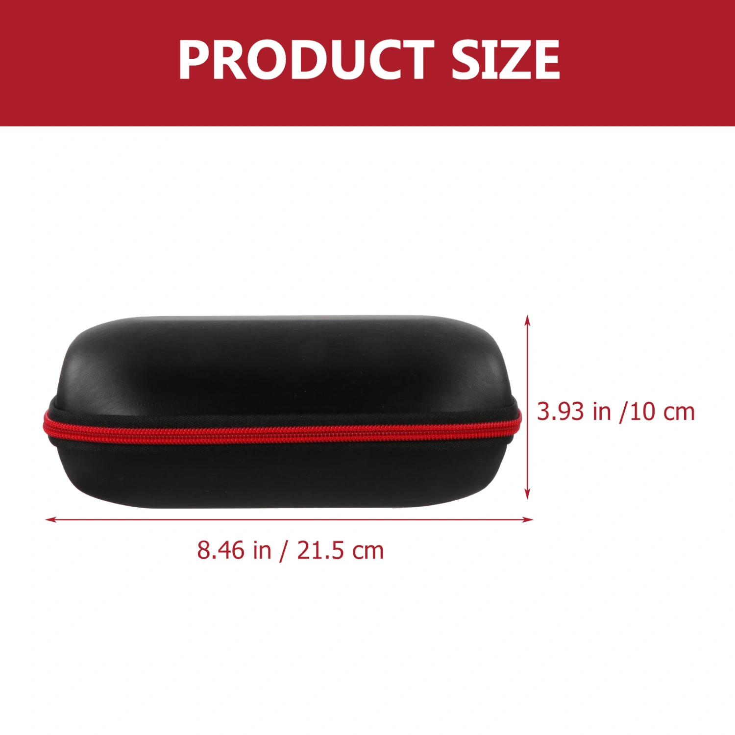 Wireless Speaker Storage Bag Wireless Microphone Carrying Pouch Mic Storage Case Black