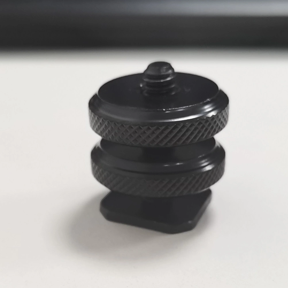 3PCS Hot Shoe Mount Adapter 1/4 inch Dual Layer Hot Shoe Camera Hot Shoe Mount