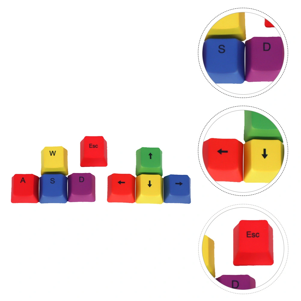 9PCS Keyboard Keycap Personalized Keyboard Decoration Mechanical Keycap