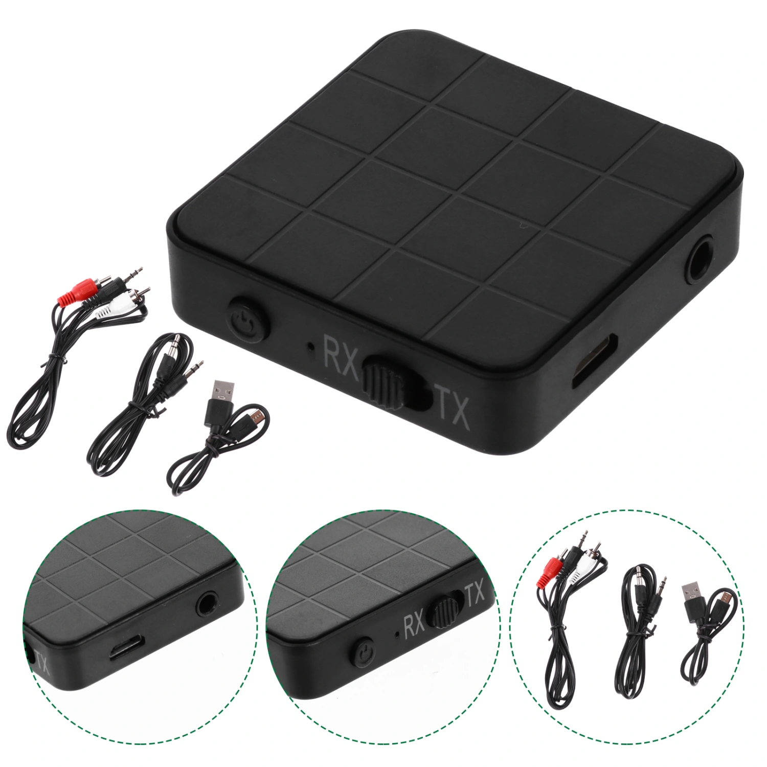 1 Set Wireless Receiver Transmitter Adapter Mini Portable Wireless Audio Devices