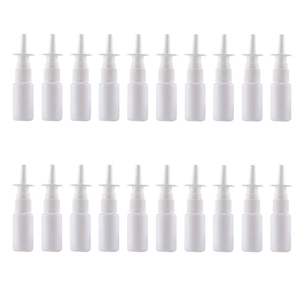 20pcs Spray Bottle Containers Nasal Spray Bottles Traveling Liquid Bottles