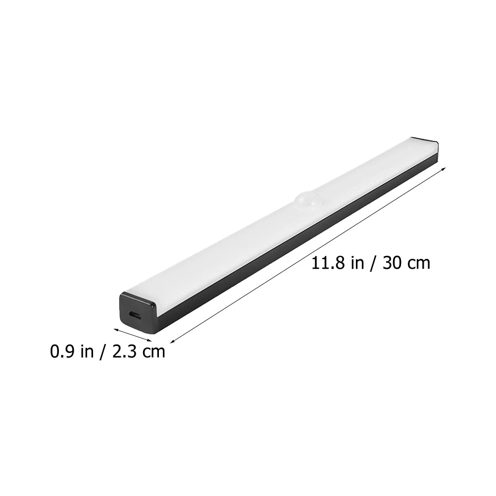 1pc LED Wall Lamp Intelligent Sensor Strip Light Cupboard Bed Strip Lamp
