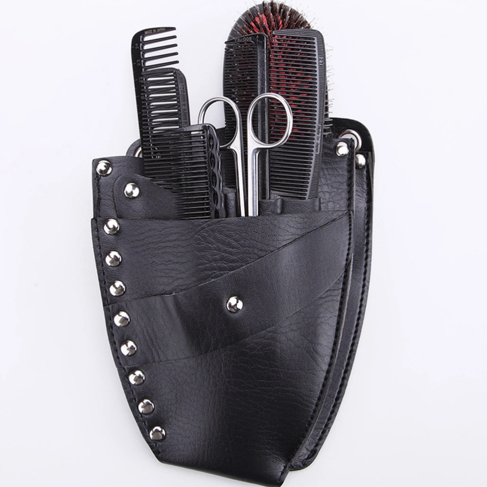 1pc Scissors Pouch Multifunction Shears Combs Waist Bag Hairdressing Tool Bag for Barber