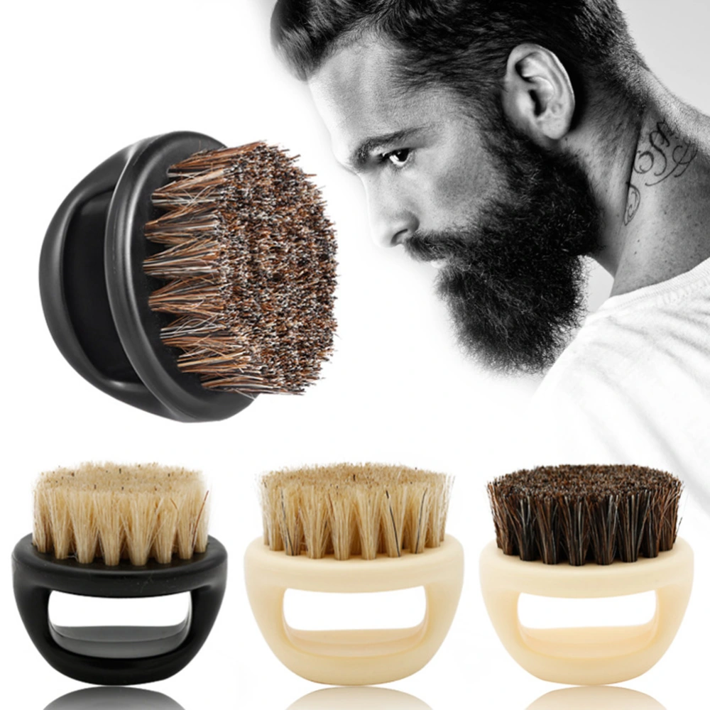 Men's Beard Brush Barber Hair Sweep Brush Mustache Shaving Brush for Hairdressing Salon Household