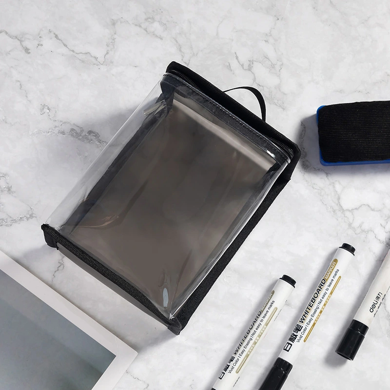 Clear Toiletry Bag Travel Wash Bag Organizer Cosmetic Makeup Bag Multi-functional Pen Case