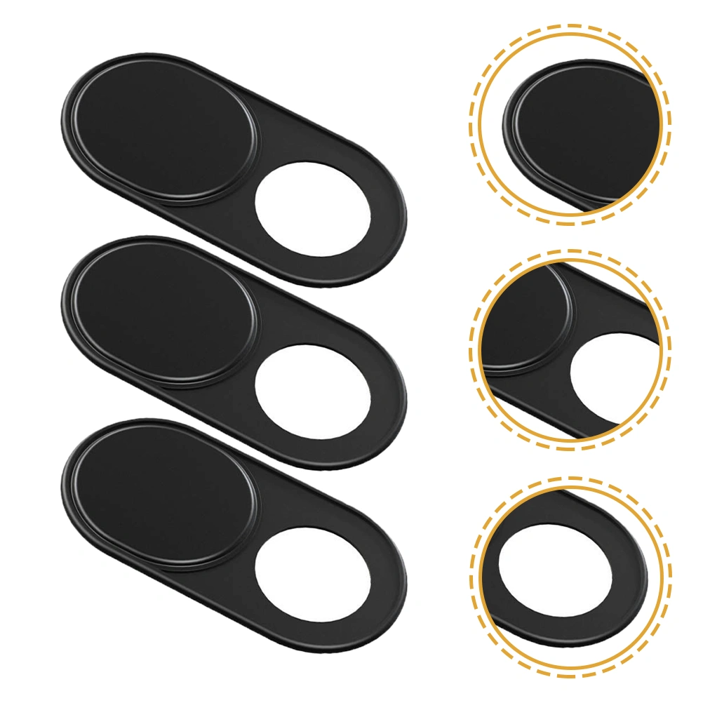 3Pcs Laptop Camera Cover Slide Self-adhesive Webcam Privacy Lens Protector Cover