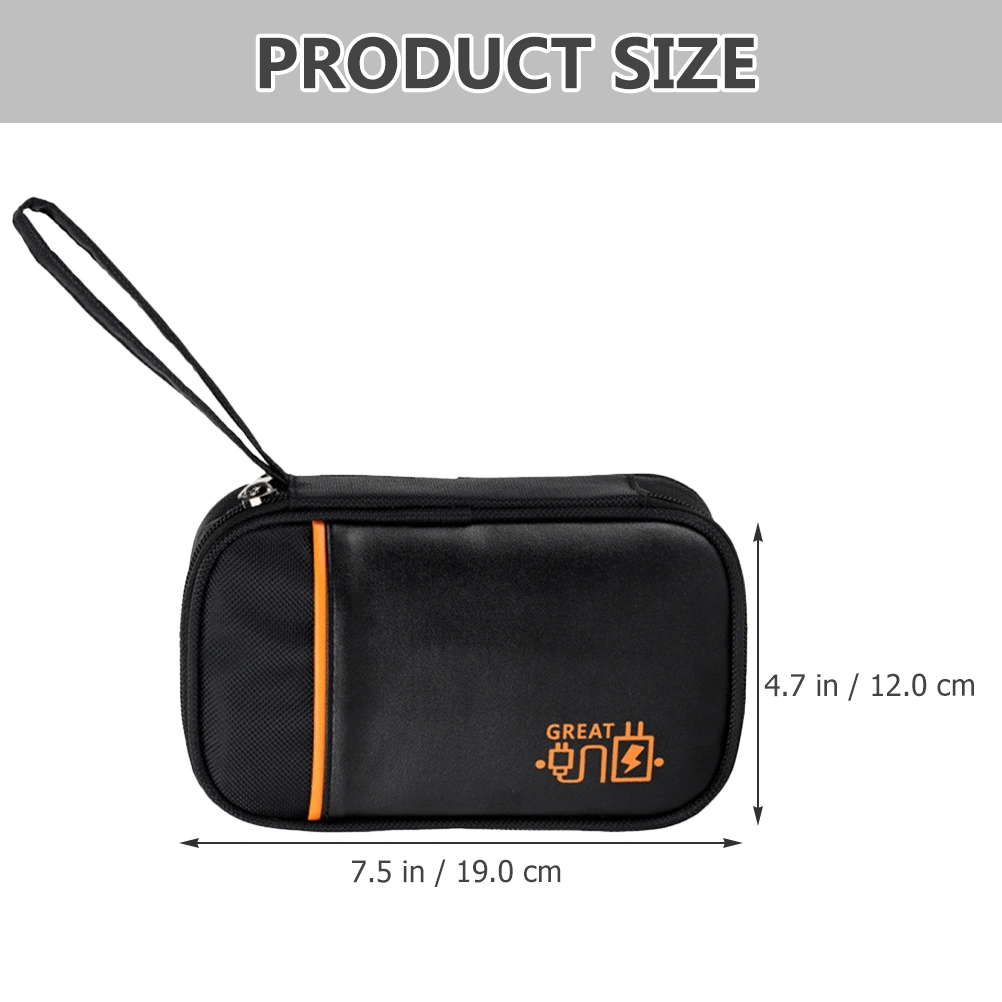 Electronic Organizer Bag Data Line Storage Pouch Travel Electronic Organizer Bag