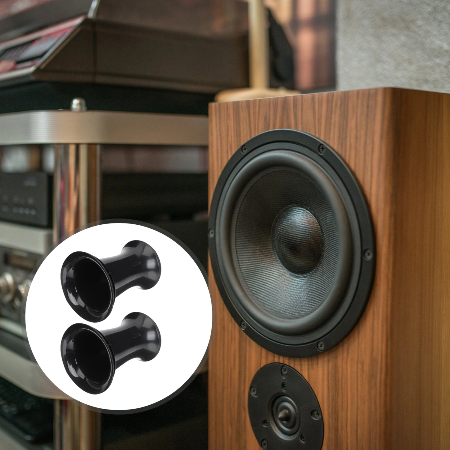 8pcs Speaker Cabinet Port Tubes Air Ports Voice Outlet Speaker Accessories Parts