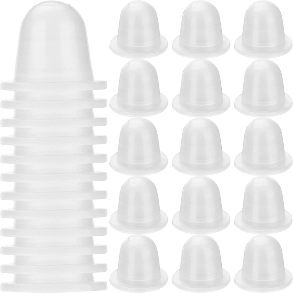 100Pcs Thickened Pigment Ink Cups Tattooing Color Cups Ink Cups Wear-resistant Ink Holders