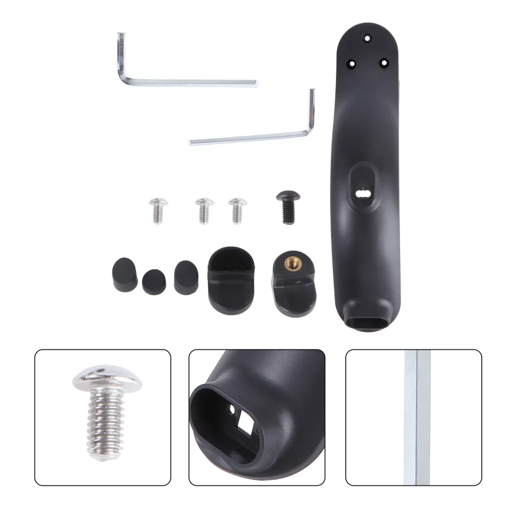 Scooter Mudguard Rear Mudguard Electric Scooter Replacement Parts Accessories