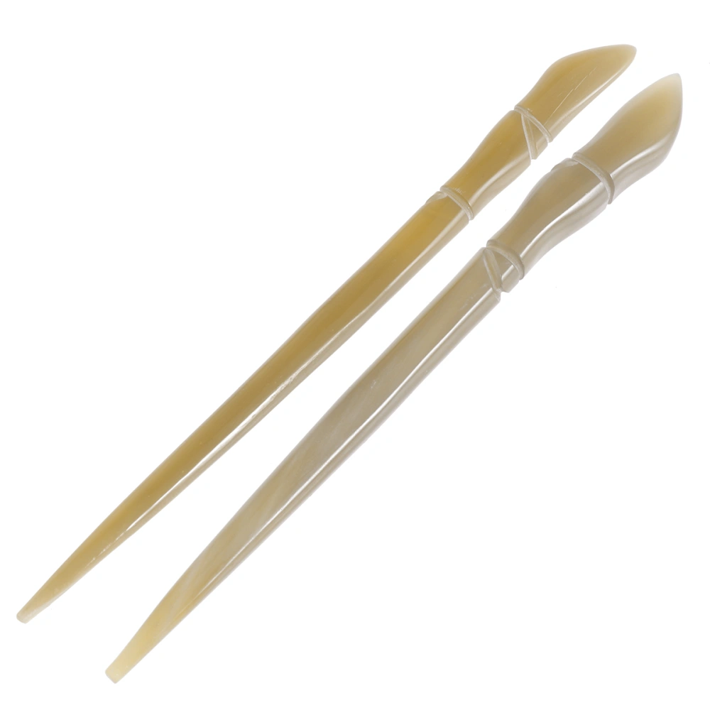 2pcs Vintage Retro Hair Chopsticks Hair Decor Hairpin Hair Stick for Women Girls (Bamboo Joint Pattern)