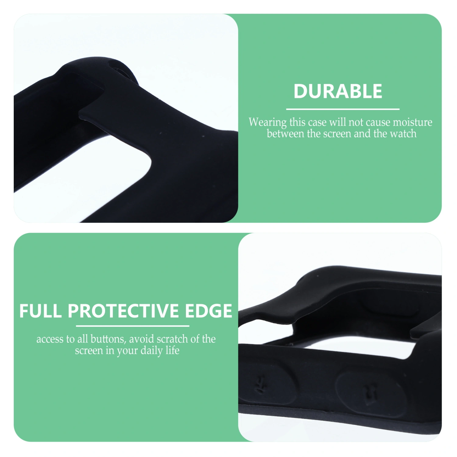2pcs Watch Frame Watch Accessory Watch Shell Compatible with Garmin Forerunner35