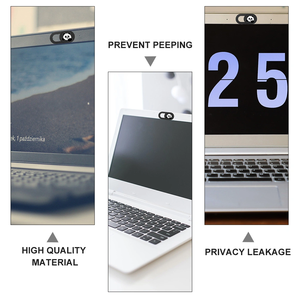 3pcs Panda Privacy Camera Cover Webcam Lid Webcam Cover Slider Lens Cover