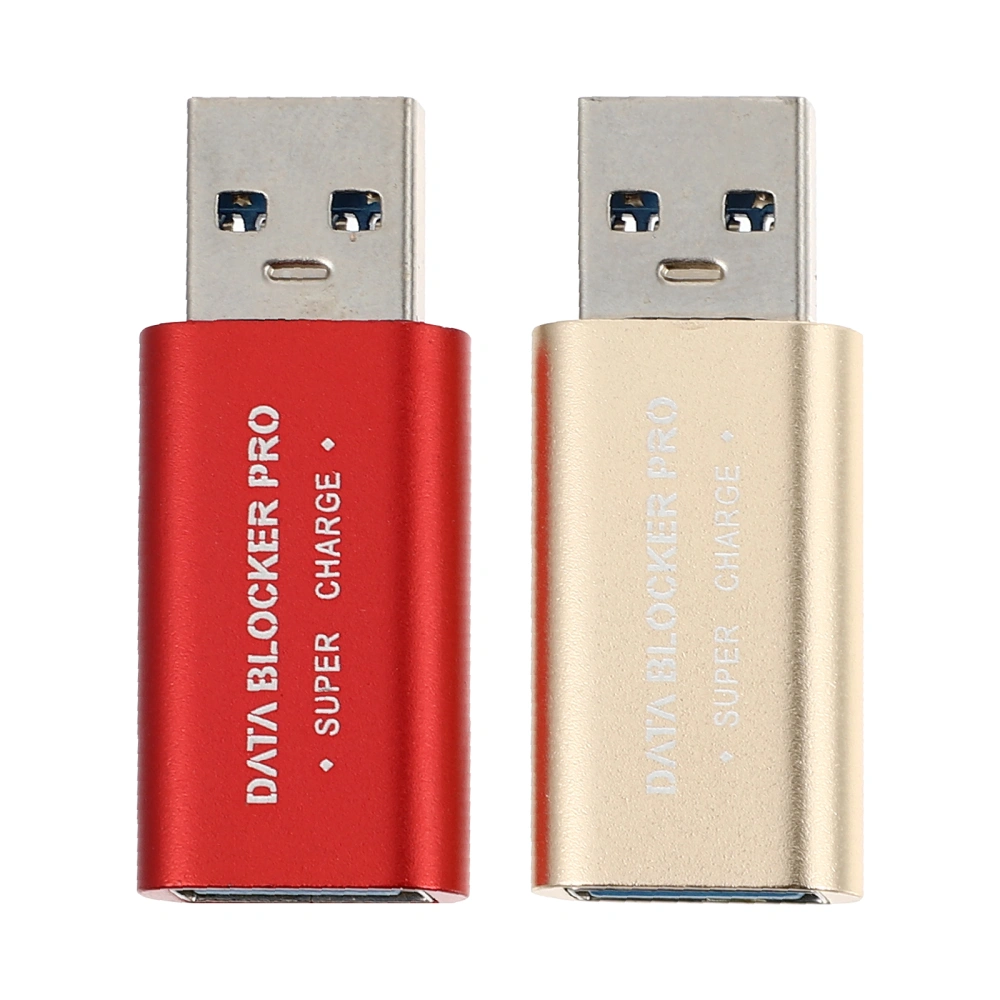 2PCS USB Data Blocker Charge-Only USB Blocker Juice Jacking Prevention