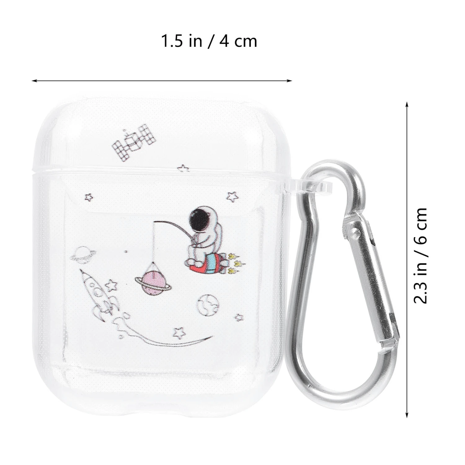 1Pc Protective Headphone Cover Earphone Cover Shell Compatible for AirPods 2