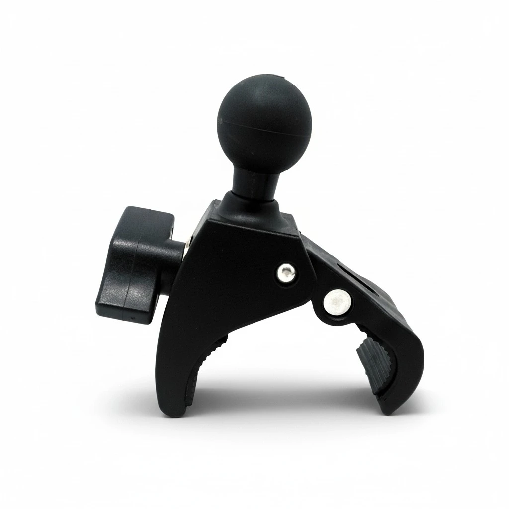 Motorcycle Quick Release Mobile Phone Holder Bracket Base Black