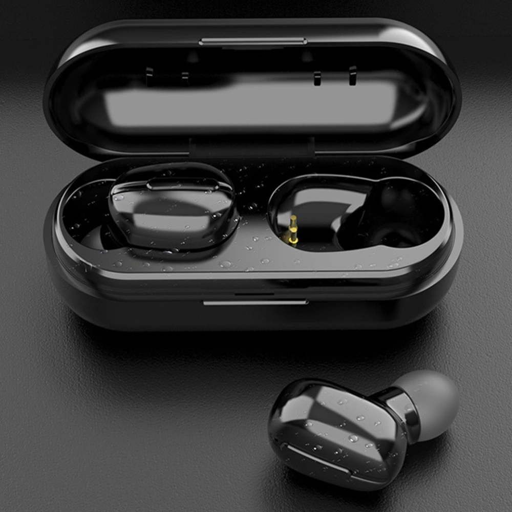 1 Set Wireless Earbuds with Charging Bin Mini Sports Earbuds Headphones