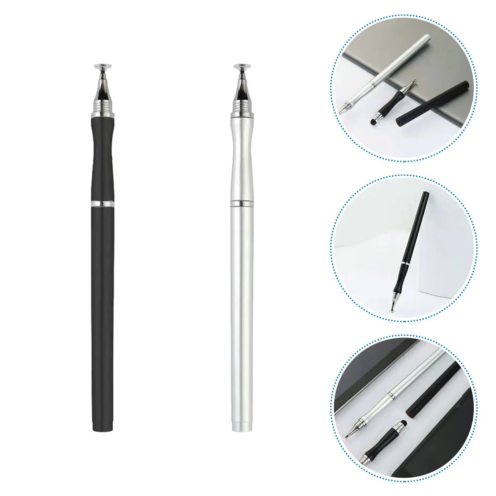 2pcs Universal Stylus Pens Tablet Touch Screen Pens Capacitive Writing Pens