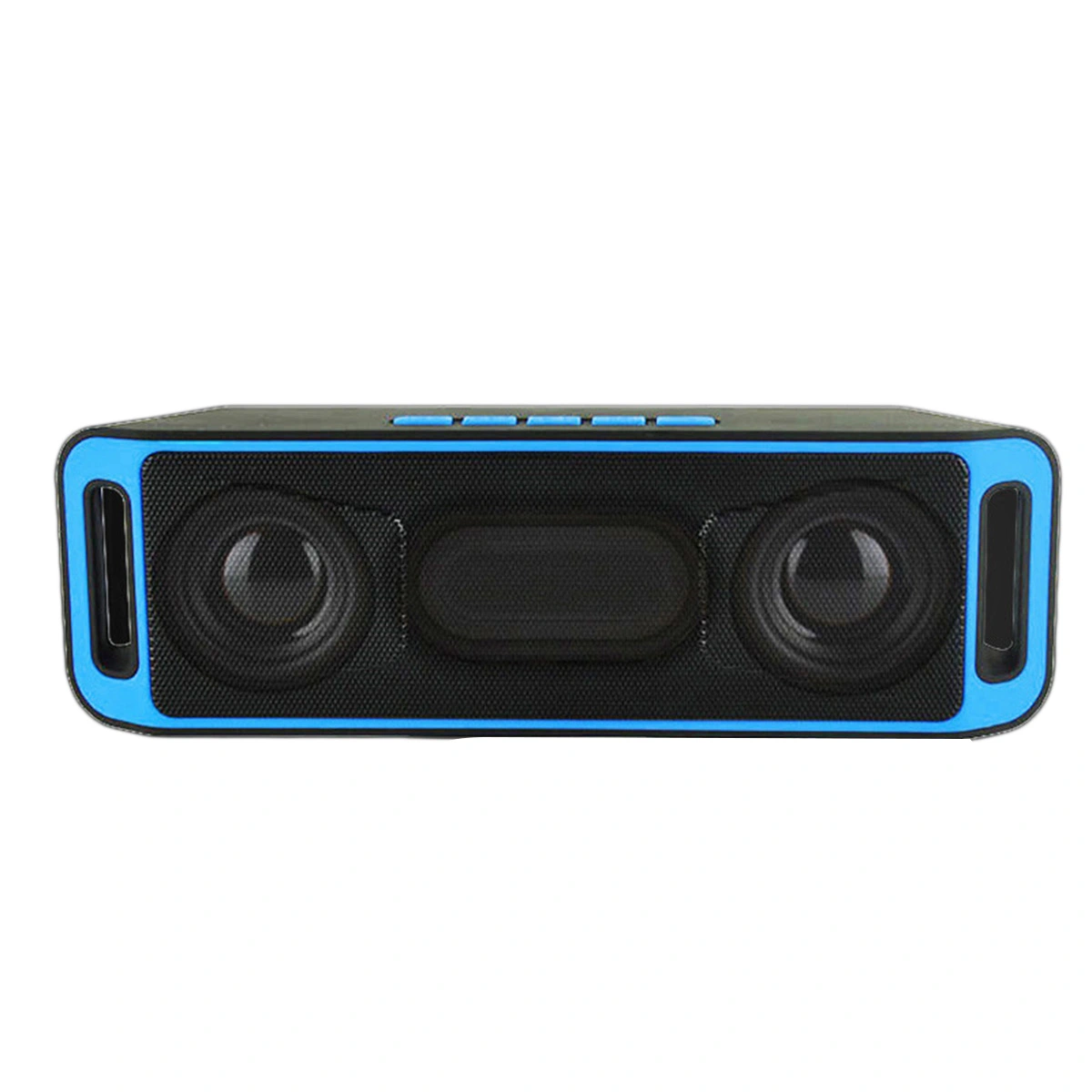 Mini Portable Wireless  4.0 Speaker Subwoofer USB Flash FM Radio Stereo MP3 Player (Blue)