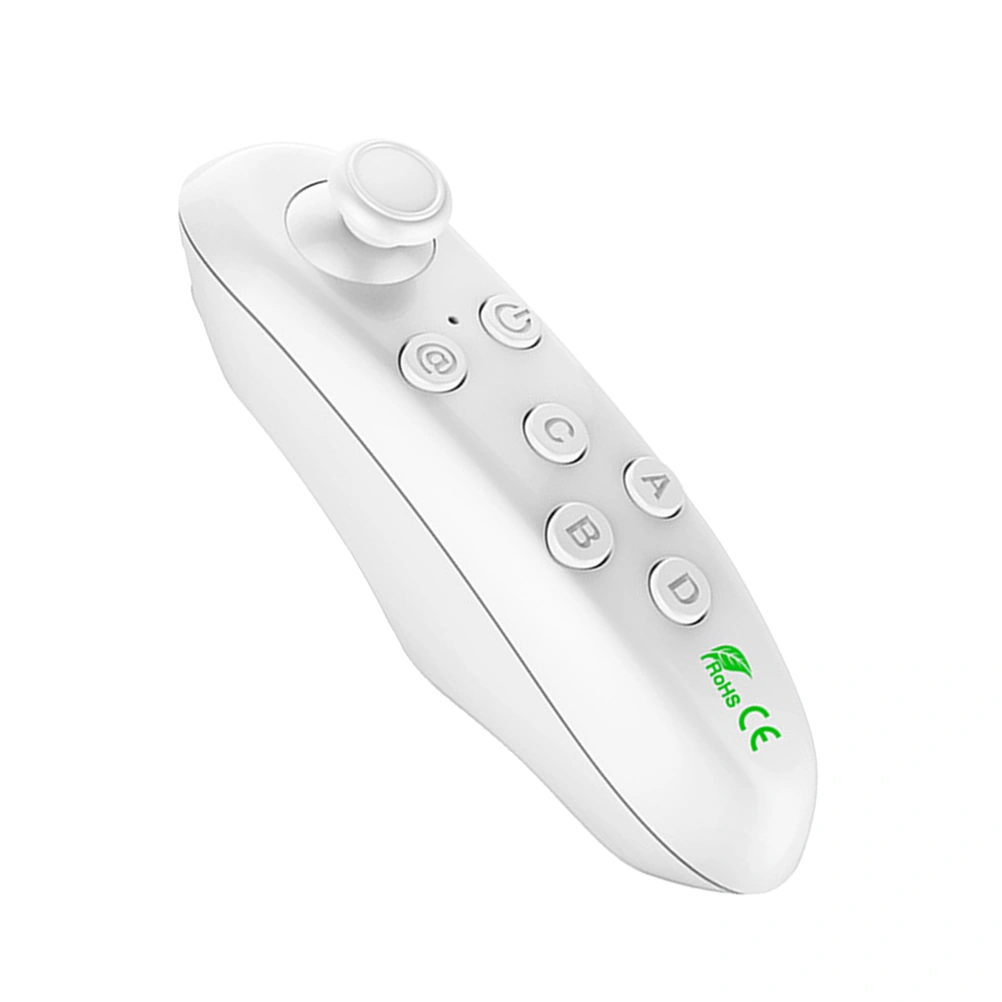 VR Remote Controller Modern Wireless Gamepad Game Handle Joystick (White)